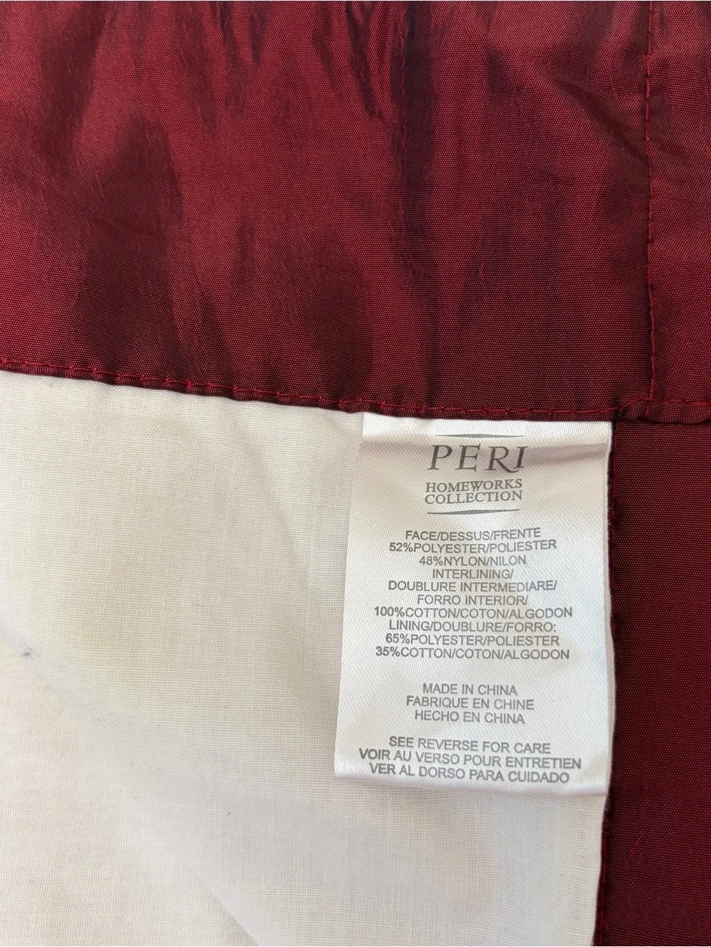 Peri Homeworks Collection Dark Silver  2 Curtain Panels  54” X 84” & 59”X 87”